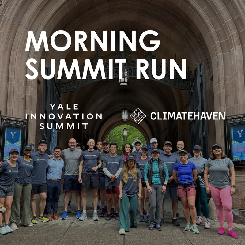 Cover Image for Morning Summit Run: Powered by ClimateHaven & Yale Innovation Summit