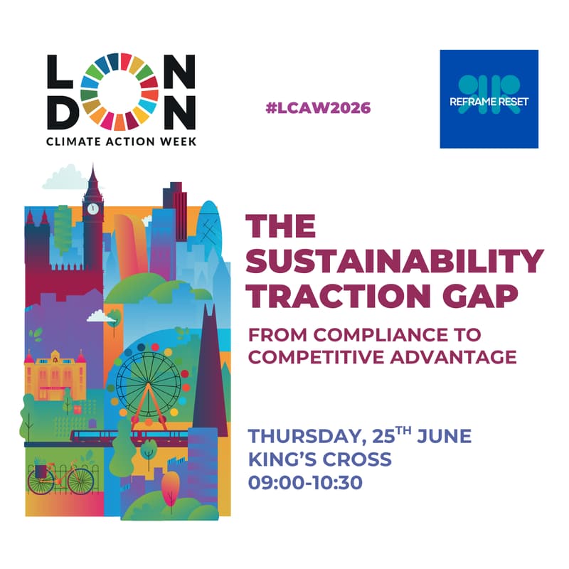 Cover Image for The Sustainability Traction Gap: From Compliance to Competitive Advantage - LCAW2026