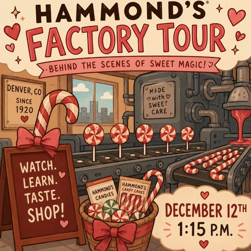 Cover Image for Friends & Follies: Hammond's Factory Tour