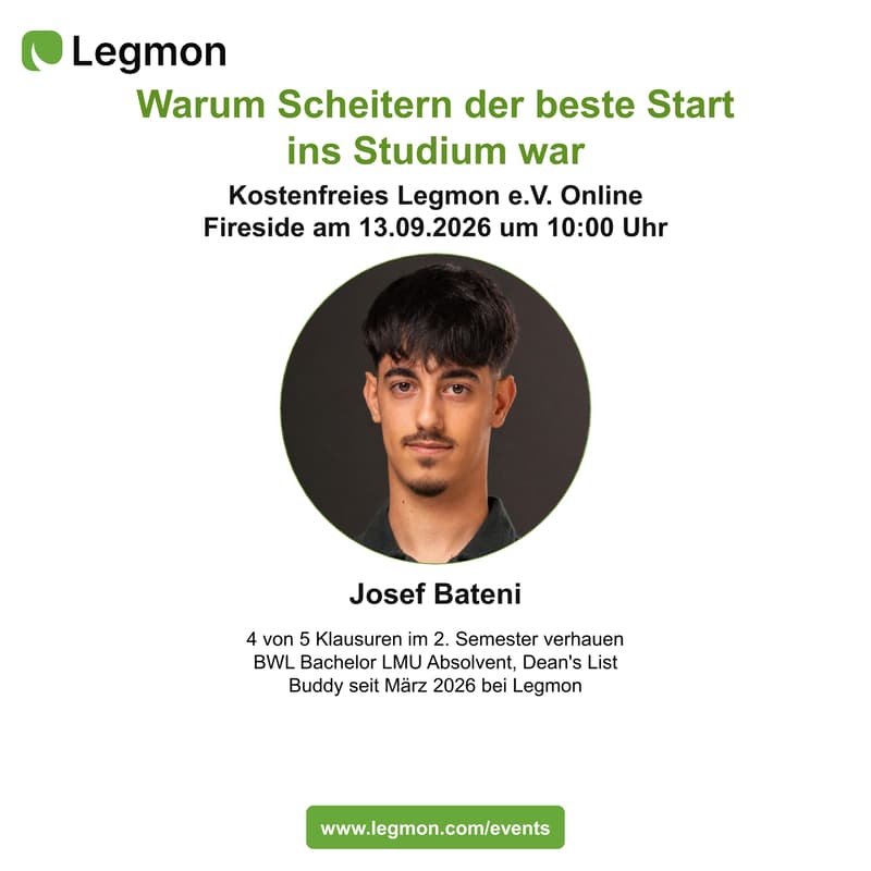 Cover Image for Warum Scheitern der beste Start ins Studium war