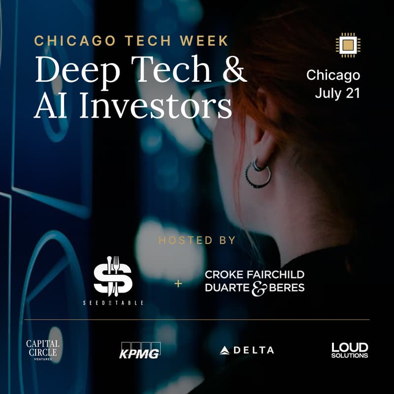 Cover Image for Seed2Table – Pitch+Dinner for Deep Tech & AI Investors