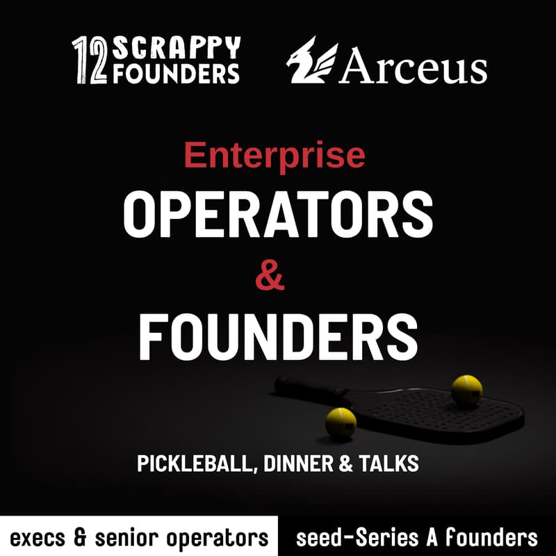 Cover Image for PickleTalk: Enterprise Operators × AI Founders (Seed to Series A)