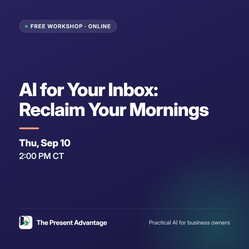 Cover Image for AI for Your Inbox: Reclaim Your Mornings