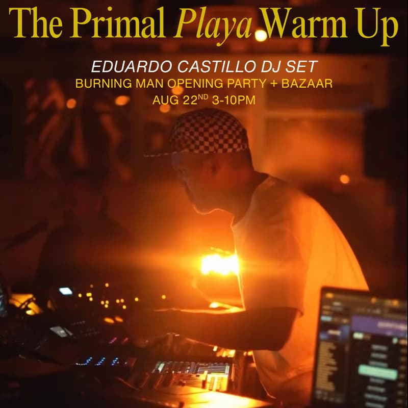 Cover Image for The Primal Playa WARMUP )'( Eduardo Castillo