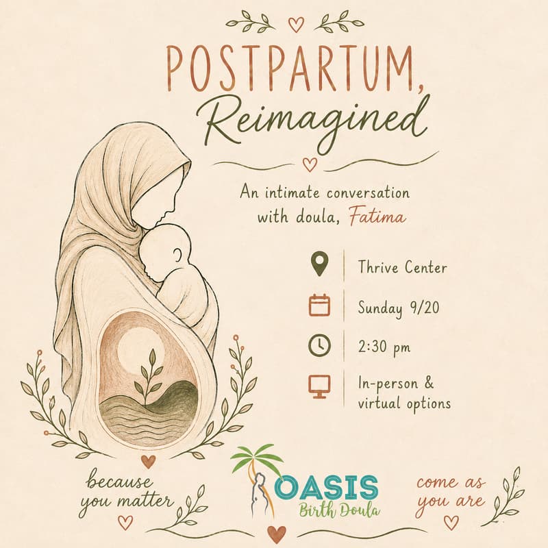 Cover Image for (Virtual Registration) Postpartum Reimagined