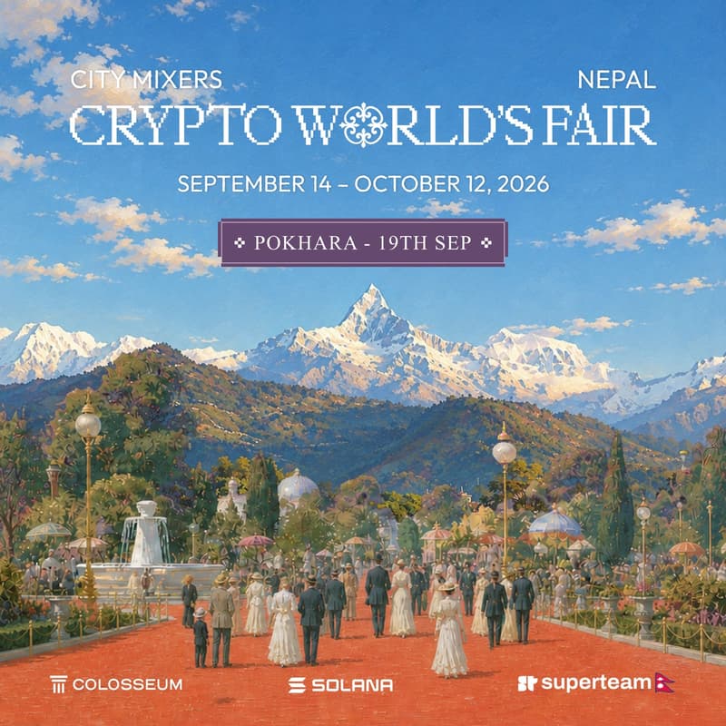Cover Image for Crypto World’s Fair Opening Mixer, Pokhara