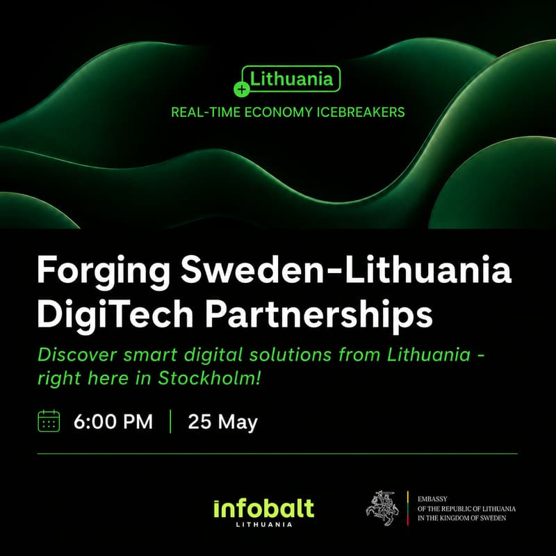 Cover Image for Forging Sweden - Lithuania DigiTech Partnerships