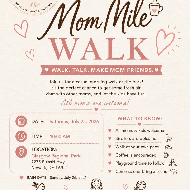 Cover Image for Mom Mile Walk