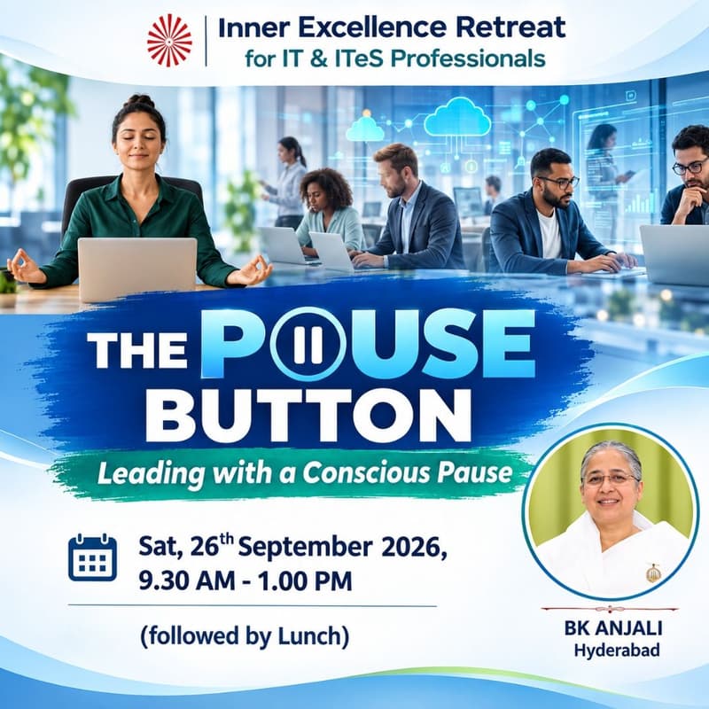 Cover Image for IT Retreat: THE PAUSE BUTTON - Leading with a Conscious Pause