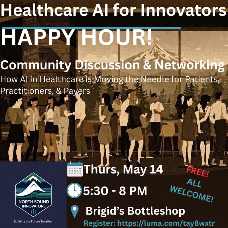 Cover Image for Healthcare AI for Innovators: Happy Hour