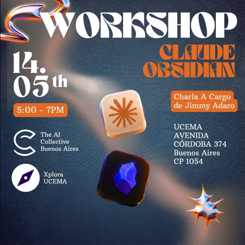 Cover Image for The AI Collective Buenos Aires Opening + Workshop Claude and Obsidian (w/ The AI Collective)