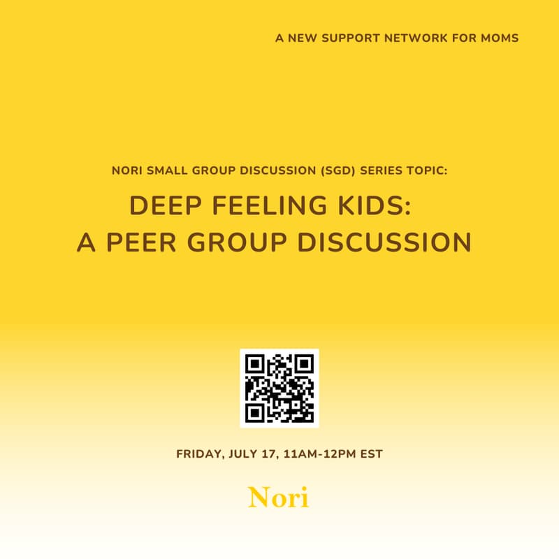 Cover Image for Deep Feeling Kids: a Peer Group Discussion