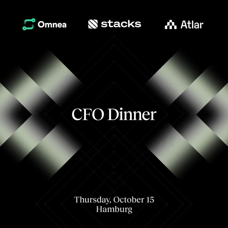 Cover Image for Atlar, Omnea, and Stacks Present: CFO AI Dinner