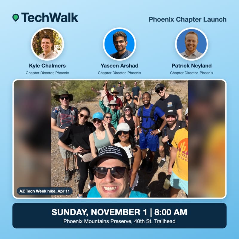 Cover Image for TechWalk | Phoenix, 11/1