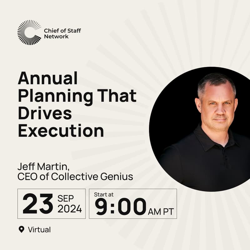 Cover Image for Annual Planning That Drives Execution