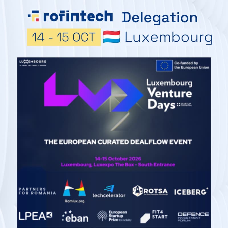 Cover Image for RoFintech Delegation @ Luxembourg Venture Days 2026