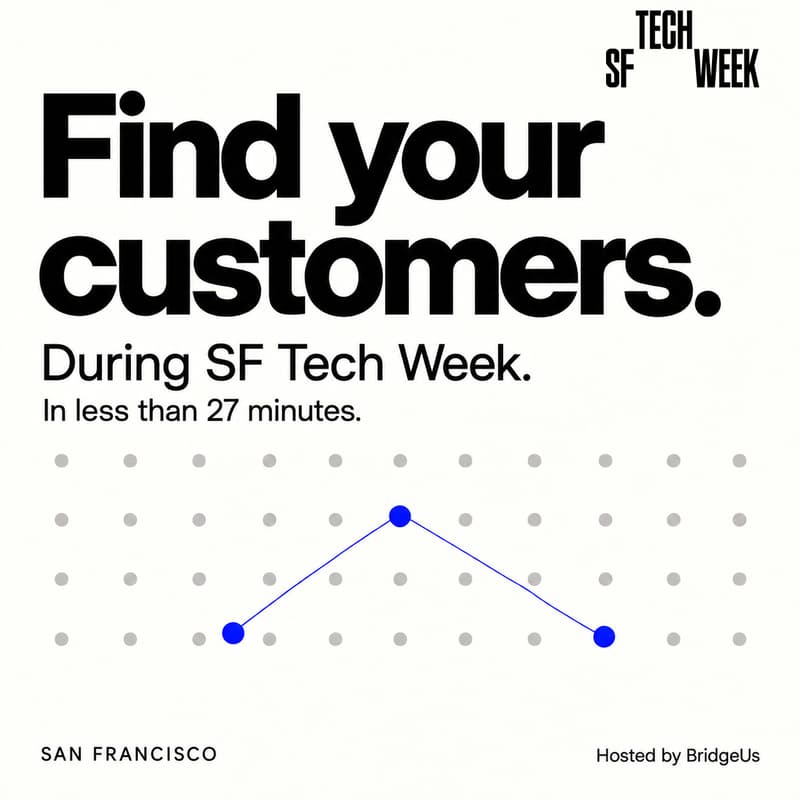Cover Image for Meet the right people during Tech Week #SFTechWeek26