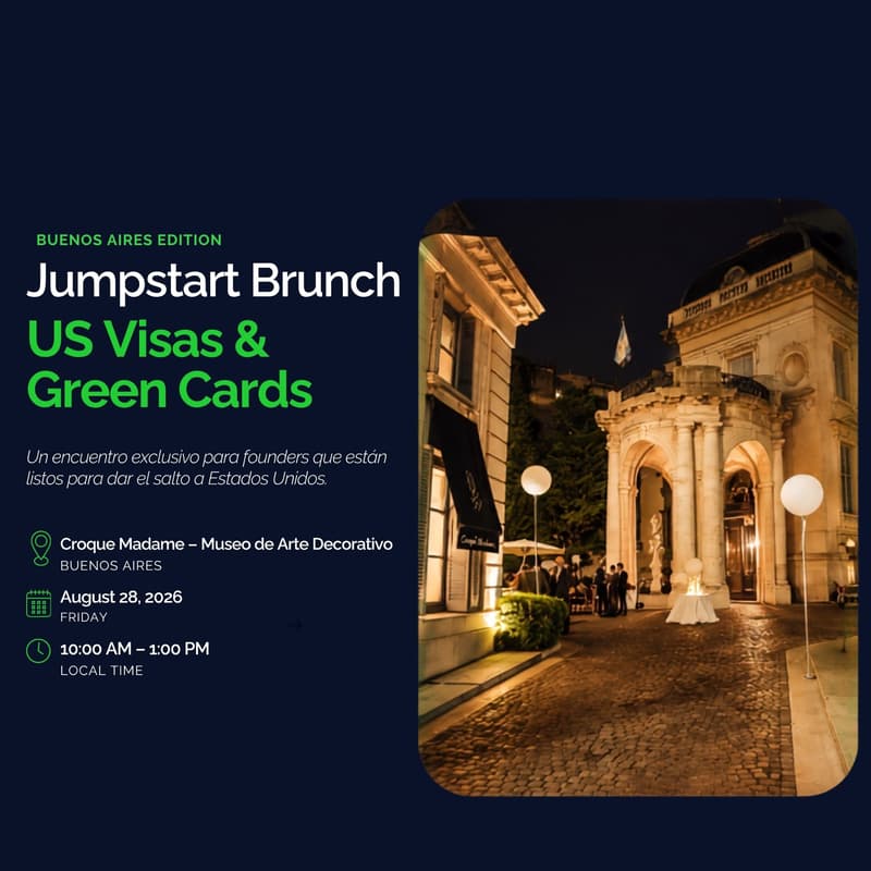 Cover Image for Jumpstart Brunch: US Visas & Green Cards