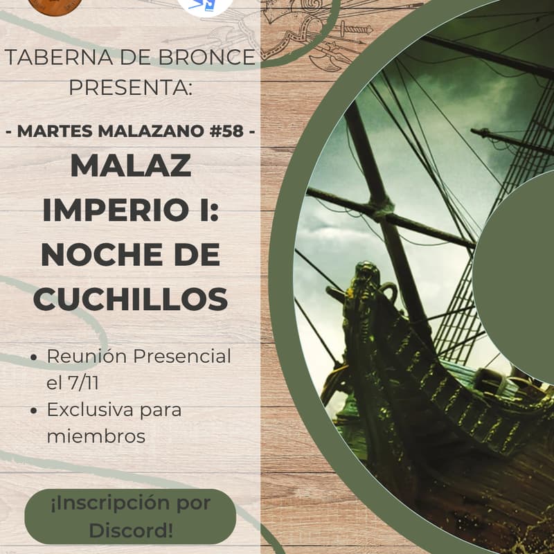 Cover Image for Noche de Cuchillos - Reunión Presencial