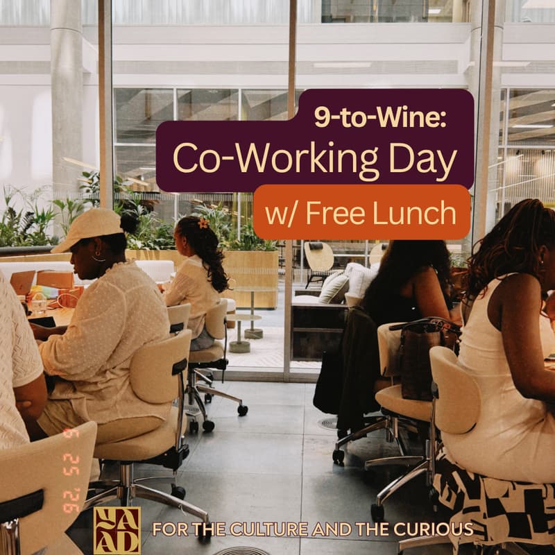 Cover Image for 9 to Wine: Co-working day with Free Lunch