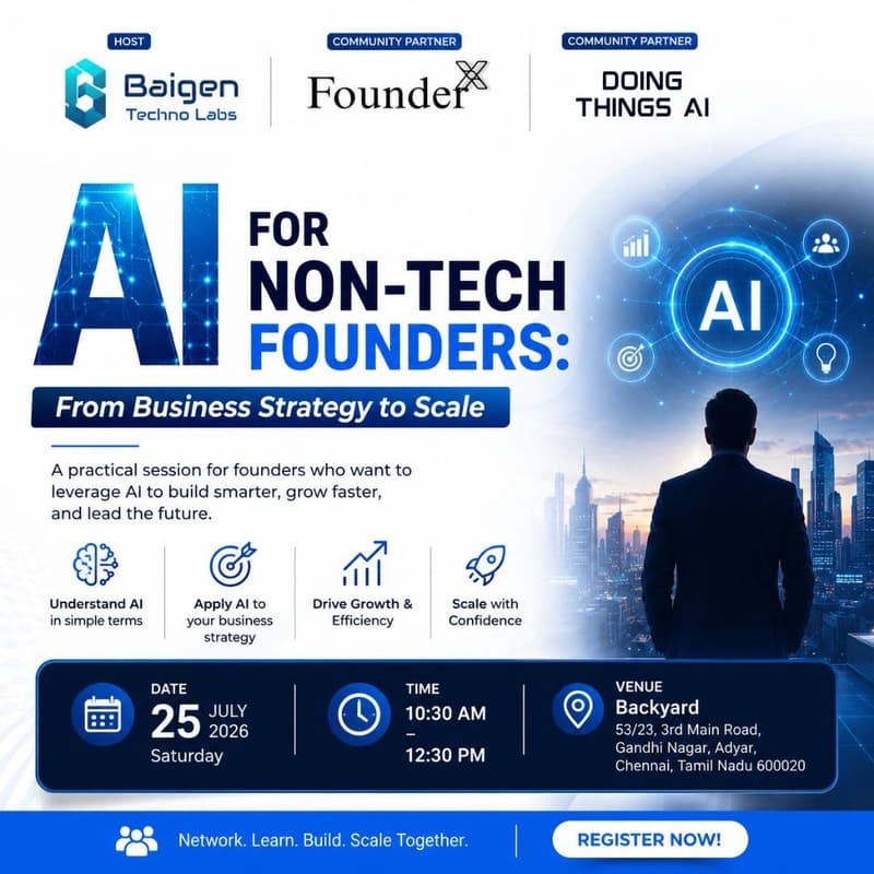 Cover Image for AI for Non-Tech Founders: From Business Strategy to Scale