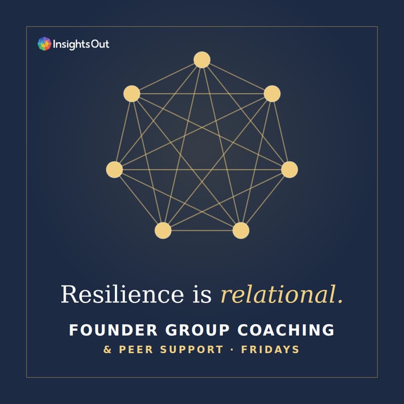 Cover Image for Group Coaching & Peer Support for Founders, Creators & Business Builders: Navigating Business, Overwhelm, Uncertainty & Relationships