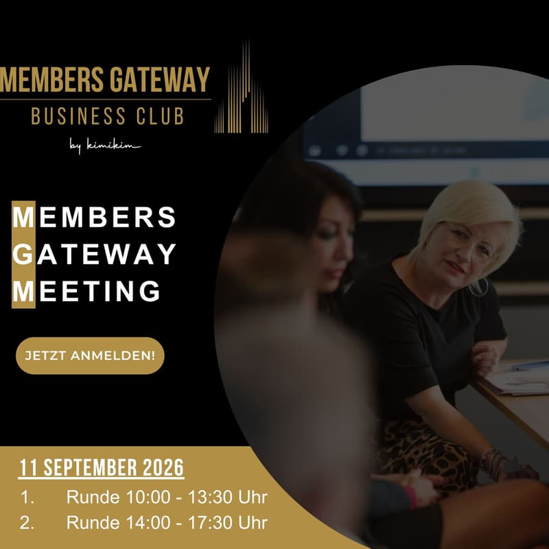 Cover Image for Members Gateway Meeting 14 Uhr