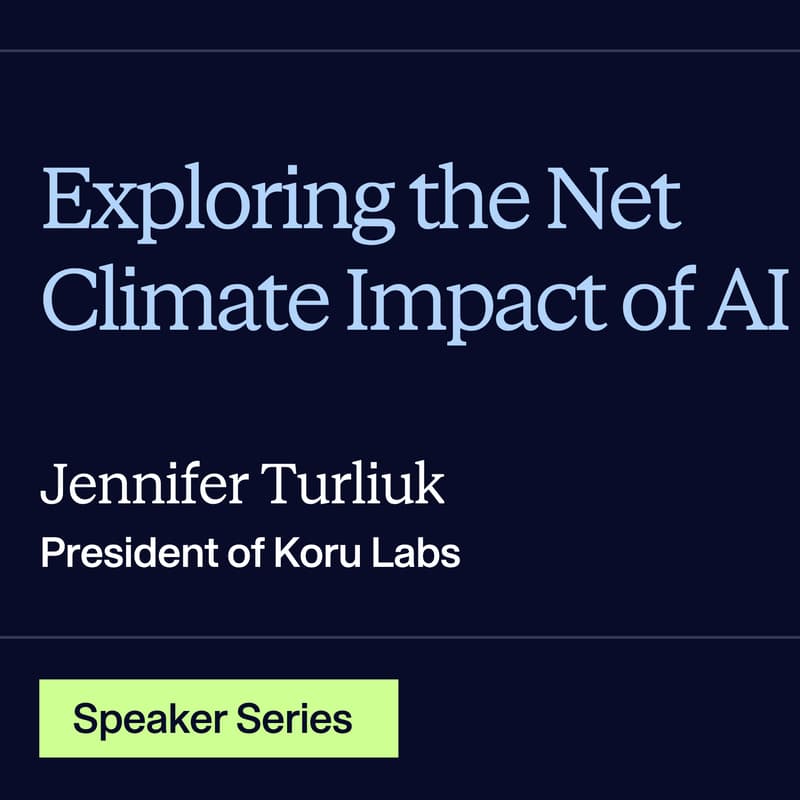 Cover Image for Exploring The Net Climate Impact of AI
