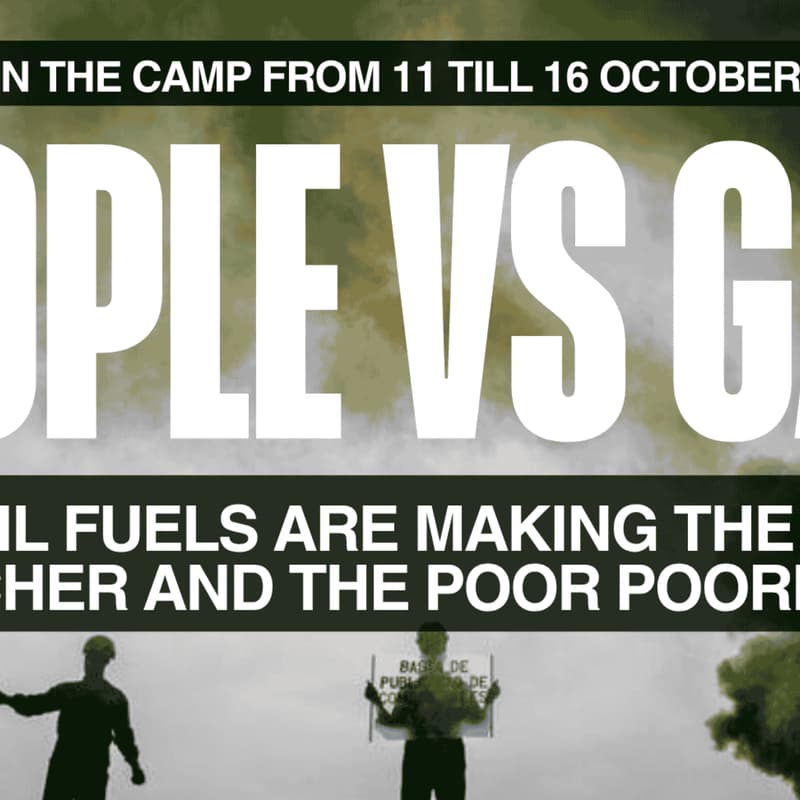 Cover Image for PEOPLE VS GAS : Join the camp!