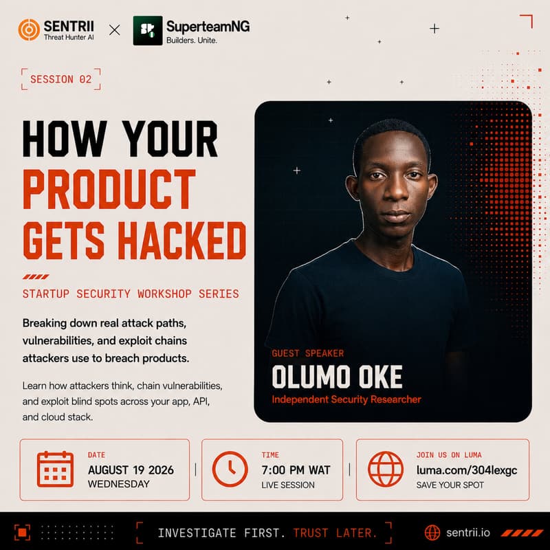 Cover Image for How your Product Gets Hacked - Startup Security Workshop Series