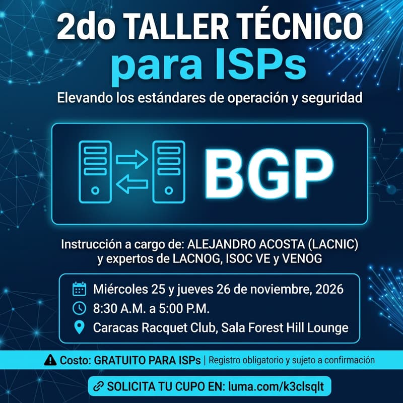 Cover Image for Taller Técnico - Venog 2026