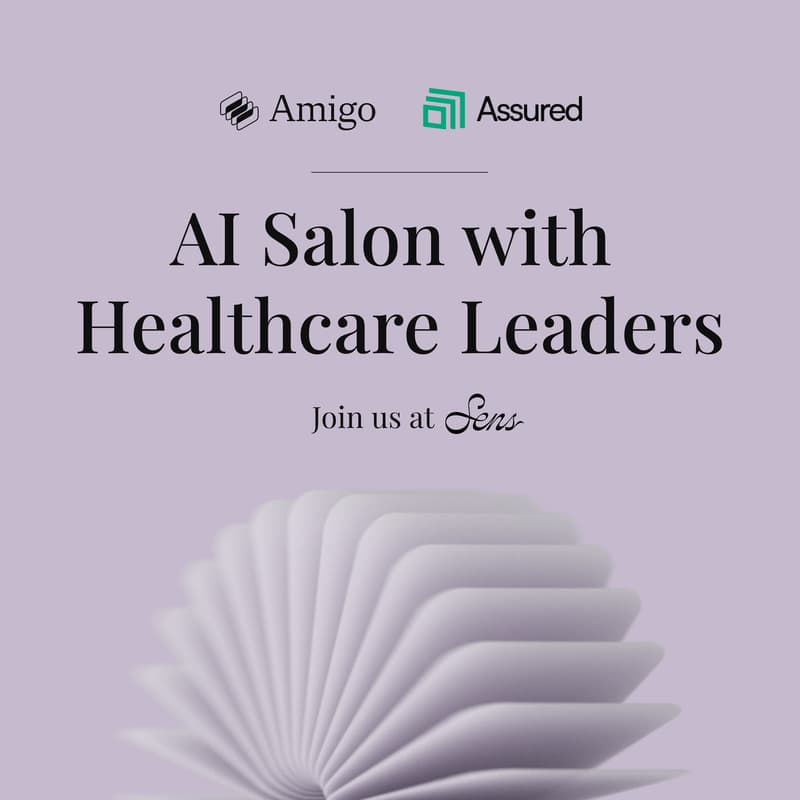 Cover Image for AI Salon with Healthcare Leaders at Sens