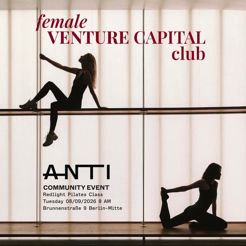 Cover Image for Female VC Club x ANTI: Red Light Pilates & Networking