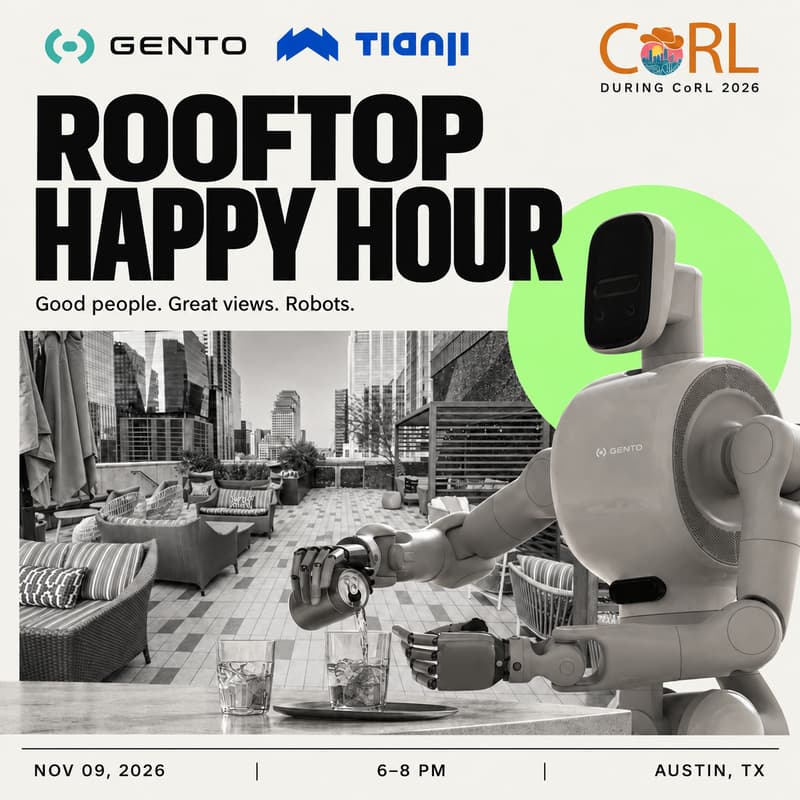 Cover Image for Gento Robotics Happy Hour - CoRL 2026