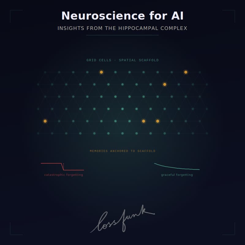 Cover Image for Neuroscience for AI: Insights from the hippocampal complex