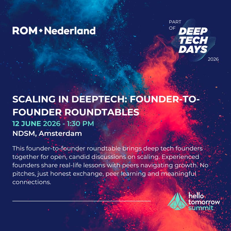 Cover Image for Scaling in Deeptech: founder-to-founder roundtables