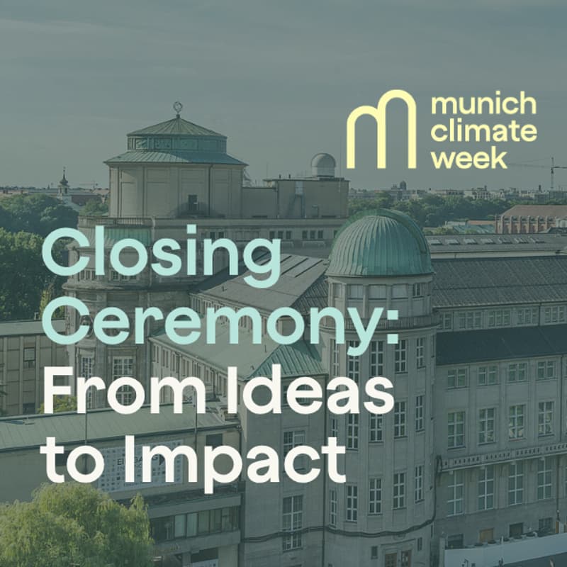 Cover Image for Munich Climate Week 2026 - Closing Ceremony