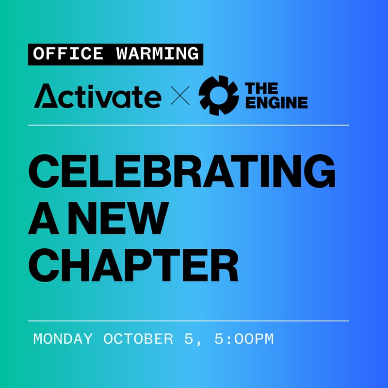Cover Image for Activate Boston x The Engine: Celebrating a New Chapter
