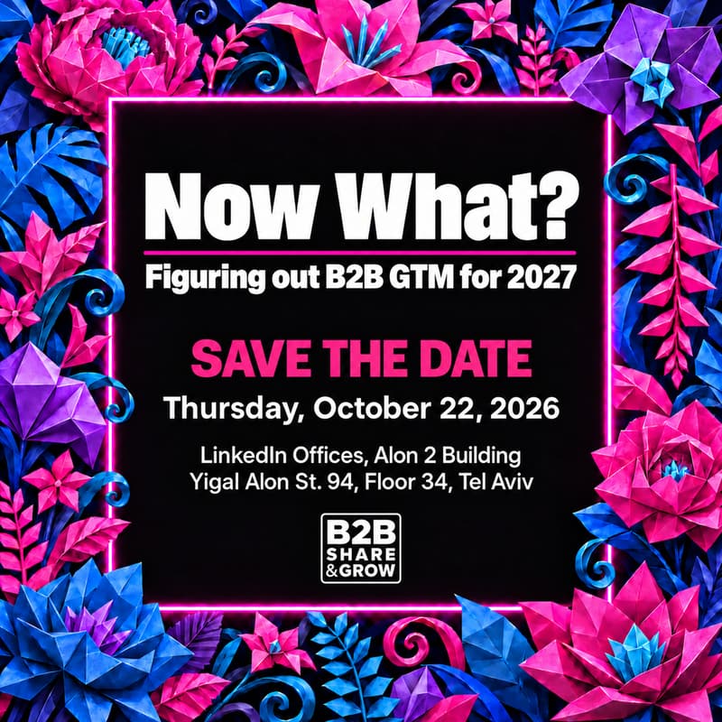 Cover Image for Now What? Figuring Out B2B GTM for 2027