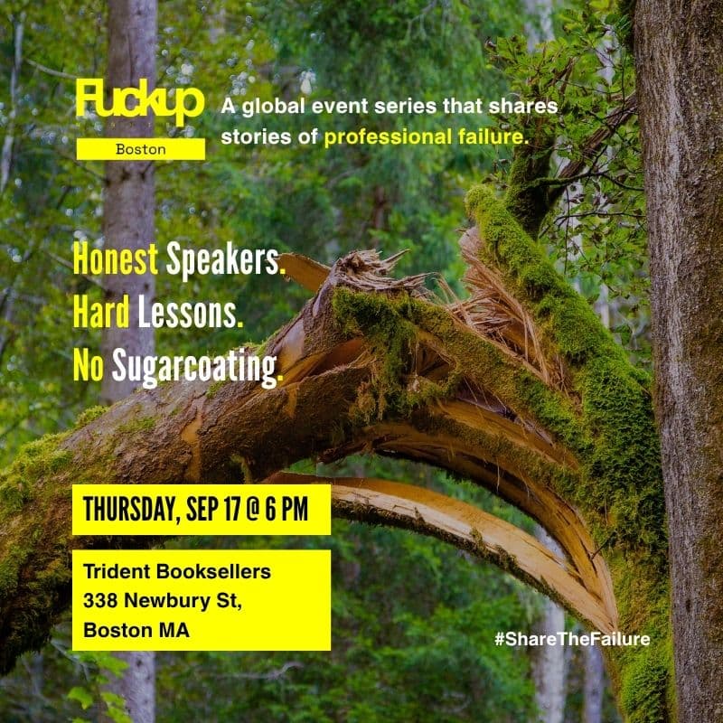 Cover Image for F*ckup Nights BOSTON // Vol VI