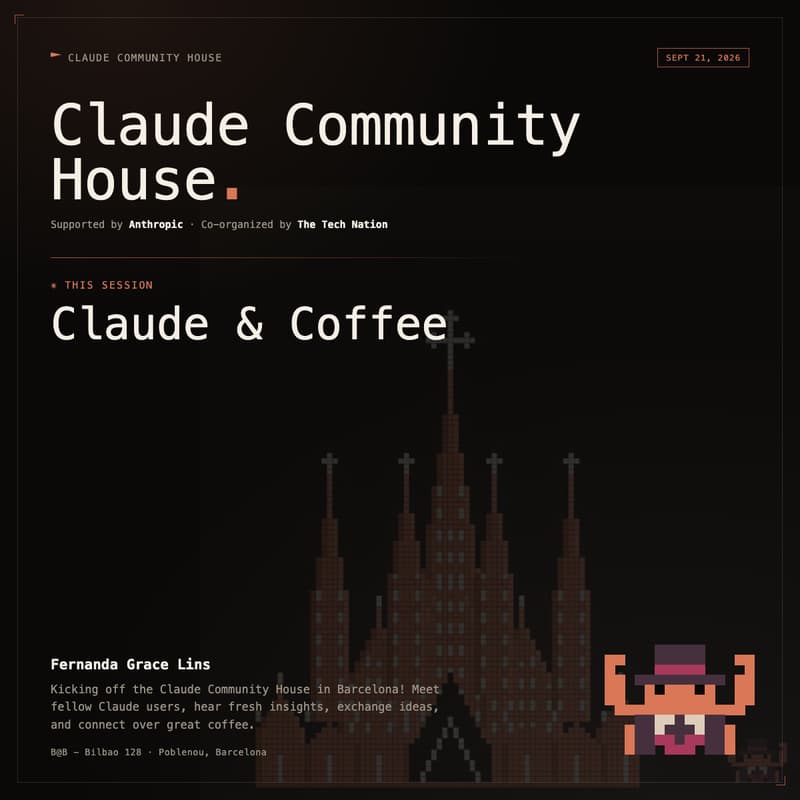 Cover Image for Claude & Coffee - Claude Barcelona House