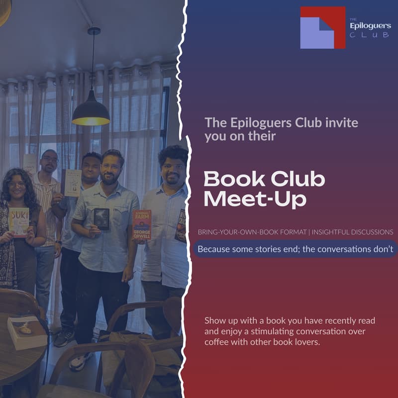 Cover Image for The Epiloguers Club: Book Club Meet on 9th August