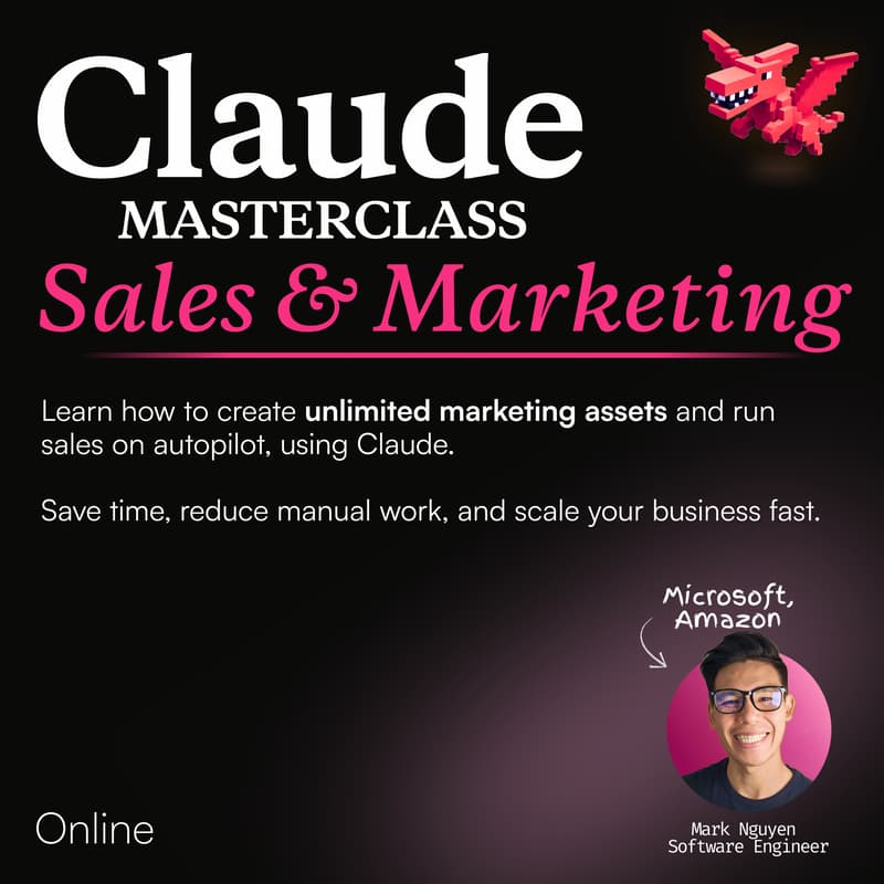 Cover Image for Claude Masterclass | Automate Sales & Marketing