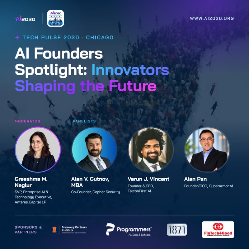 Cover Image for No. 76 Tech Pulse 2030- Chicago AI Founders Spotlight: Innovators Shaping the Future