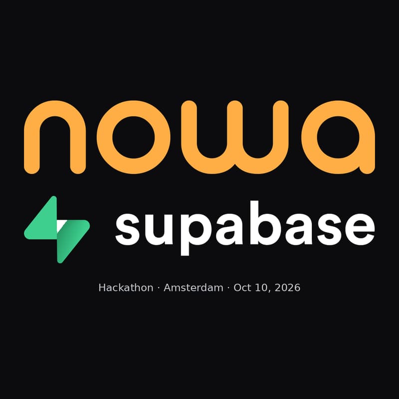Cover Image for Nowa x Supabase Hackathon: Building for Mobile