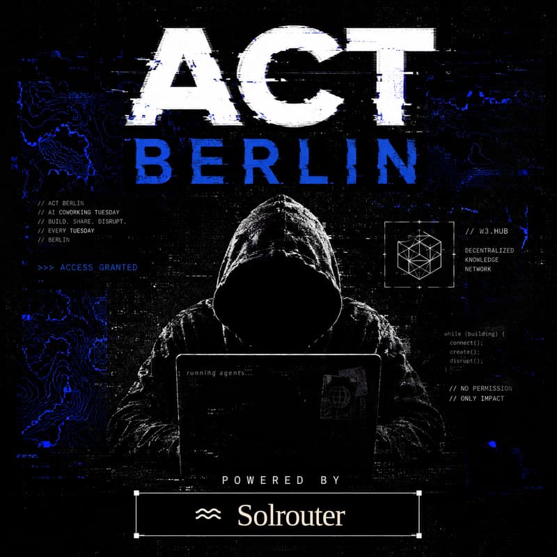 Cover Image for ACT Berlin #04 (AI Coworking Tuesday)