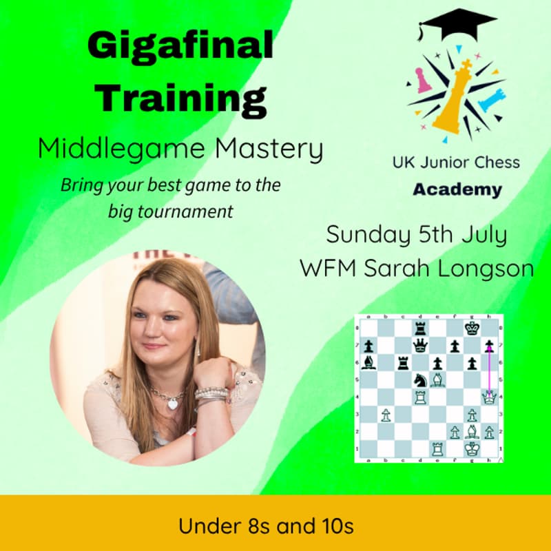 Cover Image for Gigafinals training - Middlegame mastery (U8s and U10s)