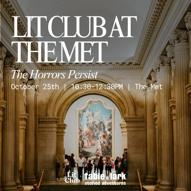 Cover Image for Literary Met Tour: On Horror