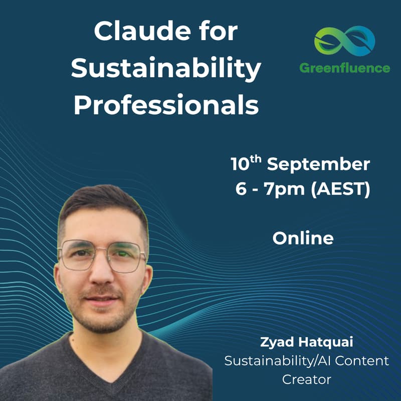 Cover Image for Claude for Sustainability Professionals