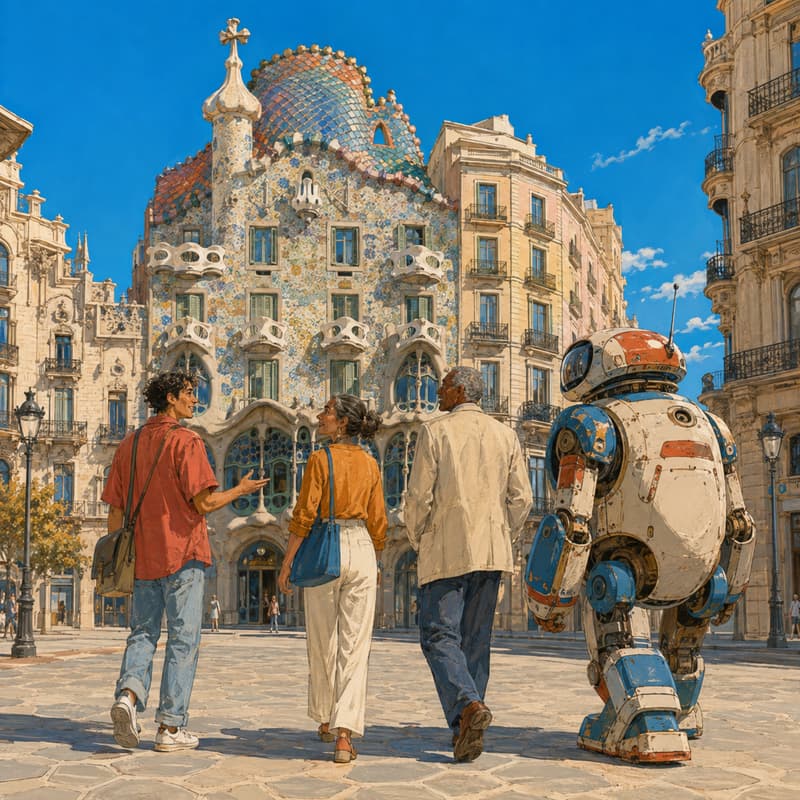 Cover Image for AI Socratic Barcelona - September